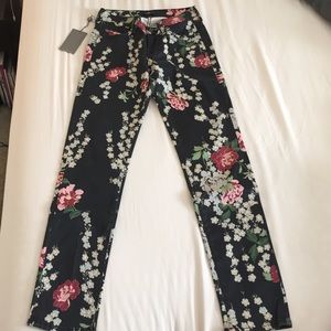 7 for All Mankind floral denim